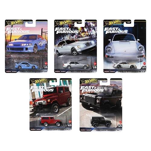 Hot Wheels Premium Arabalar HNW46-979G Fast & Furious