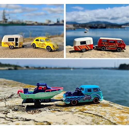 Majorette Vw The Originals Trailer Volkswagen T1 Dive Deep