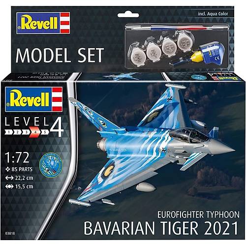 Revell 1:72 Eurofighter Typhoon Bavarian Tiger 2021