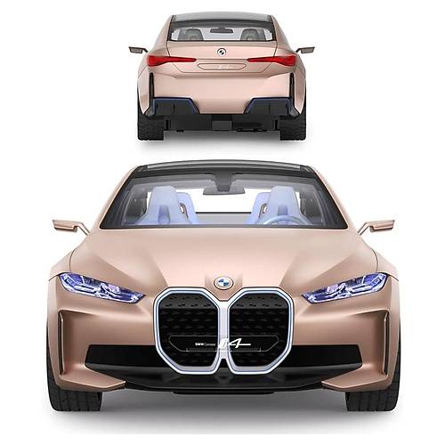 1:14 Uzaktan Kumandal Araba Bmw 4 Concept 2.4 Ghz Platin Gold