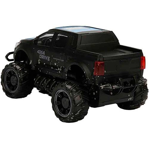 Crazon 1:18 Uzaktan Kumandal 4x4 Crazy Off-Road Araba 2.4 Ghz Usbj arj Siyah Mavi