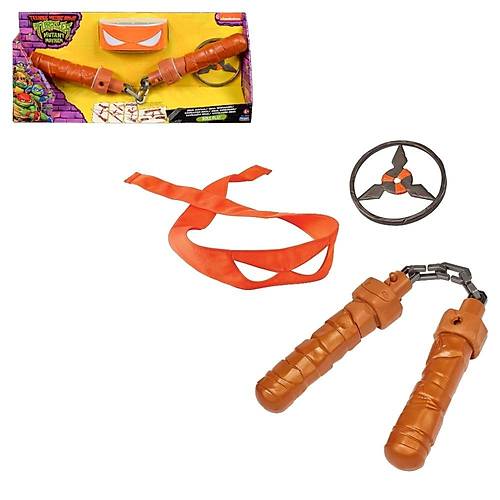 Tmnt Ninja Kaplumbaalar Maske ve Aksesuar Seti Michelangelo