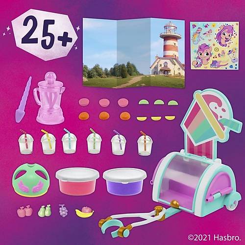 My Little Pony Yeni Bir Nesil Film Oyun Seti Sunny Starscout ve Smoothie Dkkan