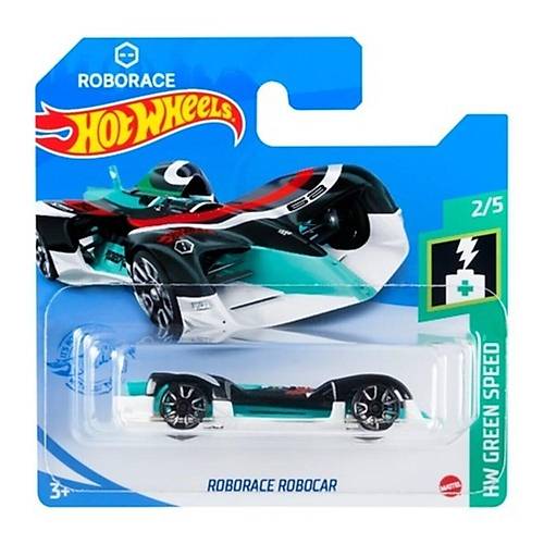 Hot Wheels Hw Green Speed Roborace Robocar