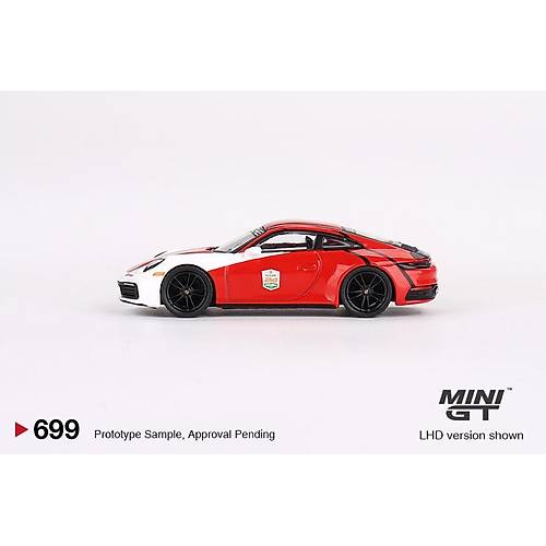 Mini GT 1:64 Scale Porsche 911 (992) Carrera S Safety Car 2023 IMSA Daytona 24 Hrs