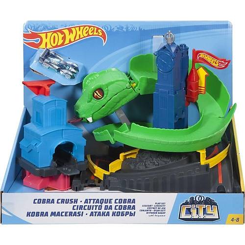Hot Wheels Kobra Maceras Oyun Seti