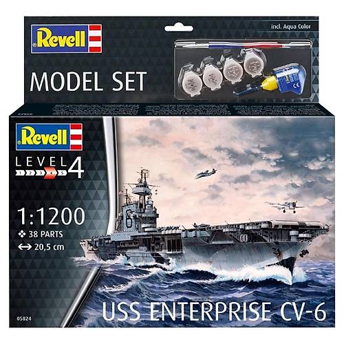 Revell 1:1200 USS Enterprise CV-6 VBG65824