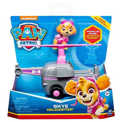 Paw Patrol Kurtarma Aralar ve Kahramanlar Skye Helicopter