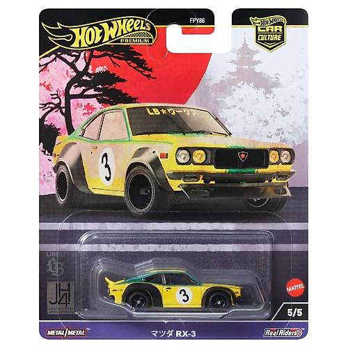 Hot Wheels Premium Arabalar Car Culture Japan Historics 4 HRV84 Mazda RX-3