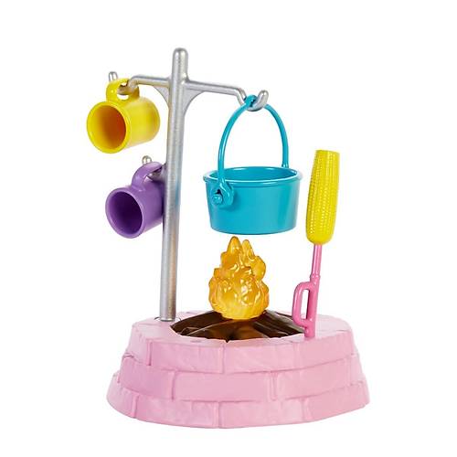 Barbie'nin Kz Kardeleri Kampa Gidiyor Oyun Seti Kumral