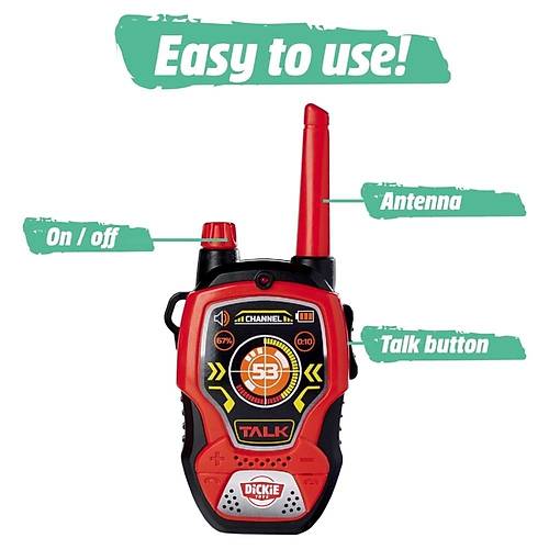 Dickie Walkie Talkie Fun ocuk El Telsizi
