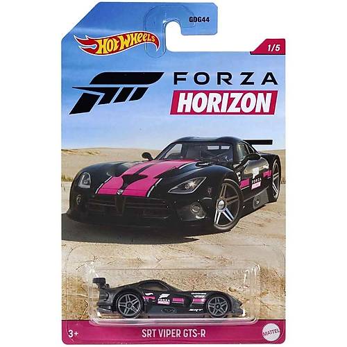 Hot Wheels Temal Arabalar Forza Horizon Serisi Aralar Srt Viper Gts-R
