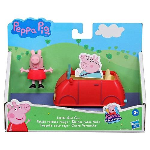 Peppa Pig Tekli Figr Ve Ara Little Red Car