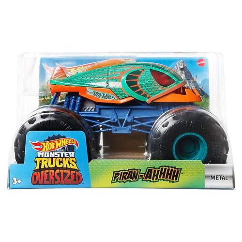 Hot Wheels 1:24 Monster Truck Byk Arabalar Piran-Ahhhh