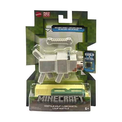 Minecraft Aksesuarl Figrler GTP08-HLB26 Hostile Wolf
