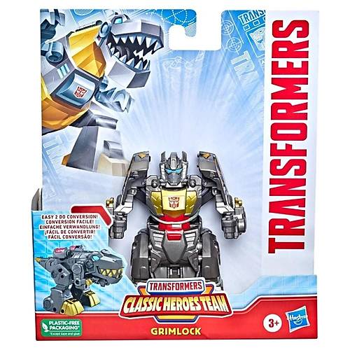Trasnsformers Rescue Bots Kahraman Takm Figr F0719-F4443 Grimlock | 2?si 1 Arada T-Rex ve Robot Oyuncak 3 Ya ve zeri ocuklar in