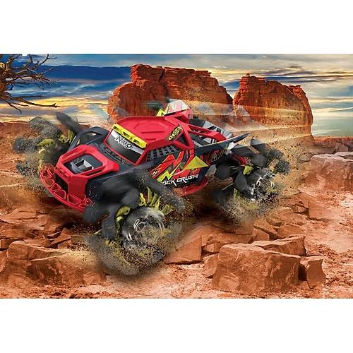 Nikko 1:12 Rc Rock Crushr 4WD 2.4 Ghz 14 km/s USB arjl 33 cm Red Lightning