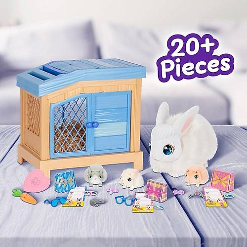 Little Live Pets Anne ve Yavrular Mama Surprise Oyun Seti Bunnies Lapines
