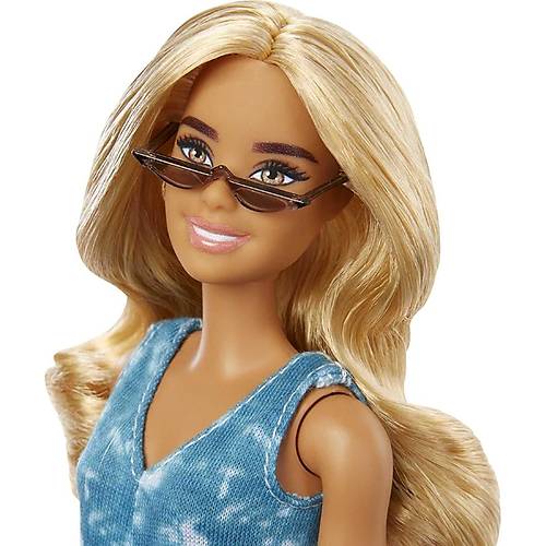Barbie Byleyici Parti Bebekleri Batik Elbise