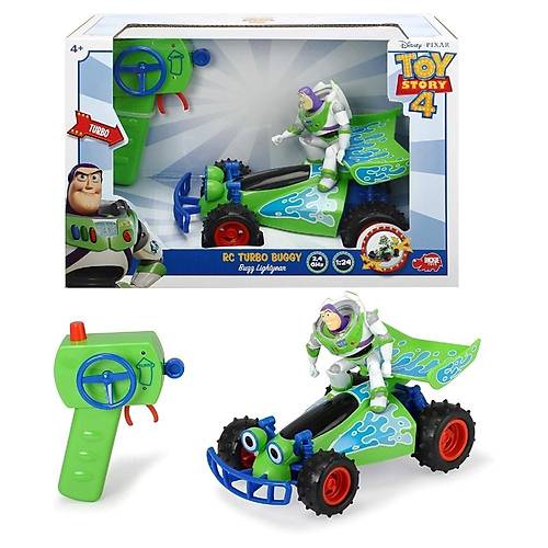 Dickie 1:24 Rc Toy Story Buggy With Buzz 2.4 GHz 20 Cm Turbo Fonksiyonlu