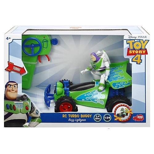 Dickie 1:24 Rc Toy Story Buggy With Buzz 2.4 GHz 20 Cm Turbo Fonksiyonlu