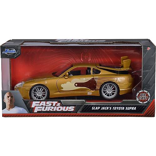 Jada 1:24 Hzl ve fkeli Arabalar Slap Jack's 1995 Toyota Supra