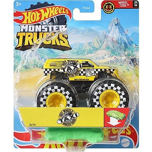 Hot Wheels Monster Trucks Arabalar 1:64 Taxi