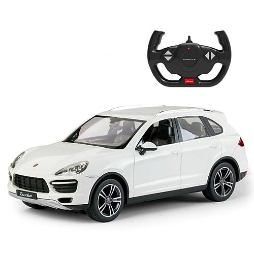 Rastar 1:14 Porsche Cayenne Turbo Uzaktan Kumandal Araba Beyaz 2.4 Ghz Ikl SUV