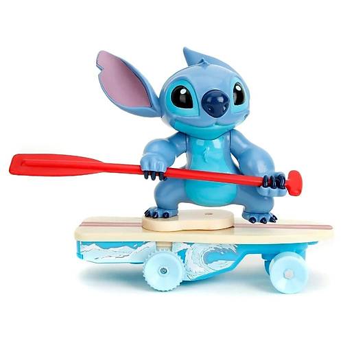 Jada Rc Surfer Stitch Uzakntan Kumandal Ara 2.4 Ghz 25 cm | Disney Lisansl Dnl, Wheelie Fonksiyonlu Oyuncak Ara
