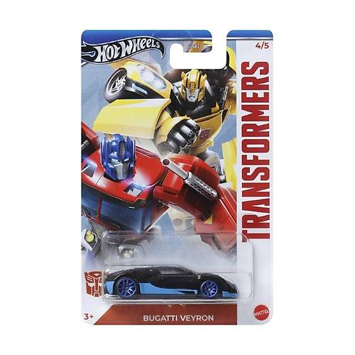 Hot Wheels Film Arabalar zel Seri HRV61 Transformers Bugatti Veyron
