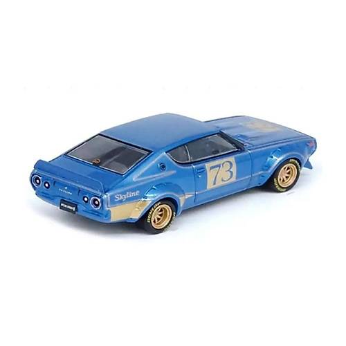 Inno 1:64 Nissan Skyline 2000 GT-R (KPGC110) Racing Concept 1972 Blue IN64-KPGC110RC-BLU