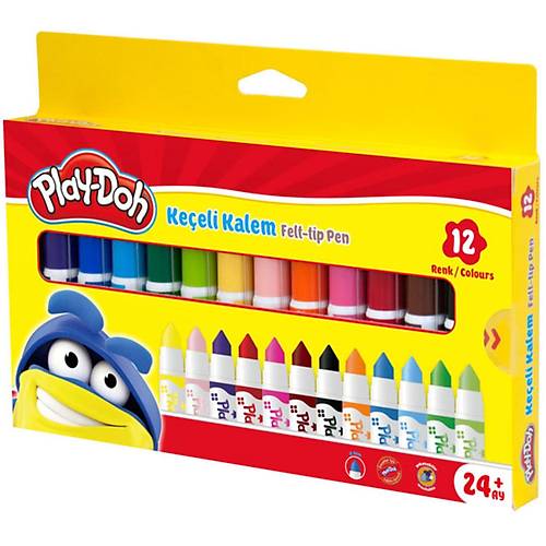 Play Doh Keeli Kalem 12 Renk