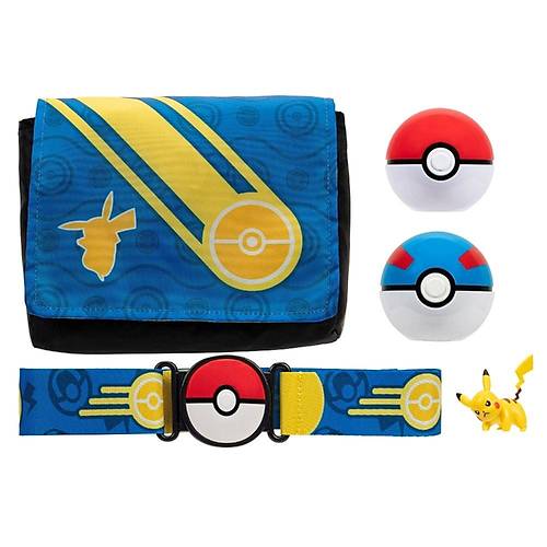 Pokemon Clip 'N' Go Bandolier Byk Set Pikachu