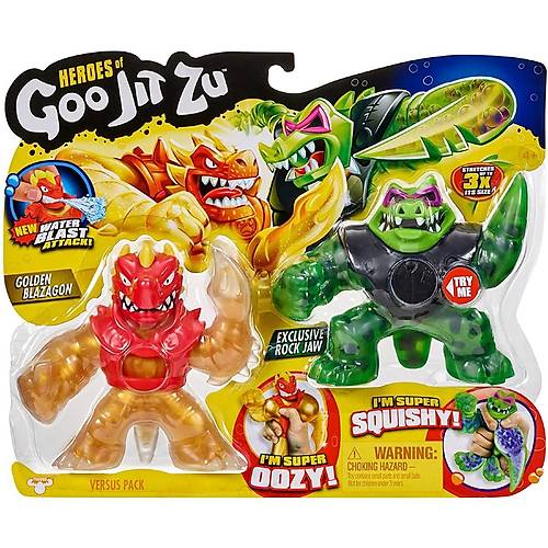 Goojitzu kili Figr S2 Golden Blazagon Vs Exclusive Rock Jaw