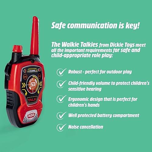 Dickie Walkie Talkie Fun ocuk El Telsizi