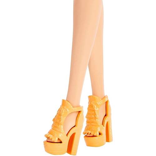 Barbie Byleyici Parti Bebekleri Meyve Desenli Elbise