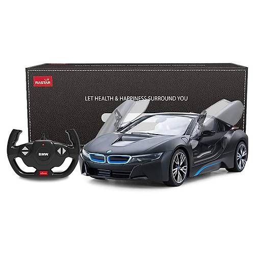 Rastar 1:14 Uzaktan Kumandal Araba Bmw 8 Oto Kap Alan 2.4 Ghz 4.8v Usb arj Ikl Siyah