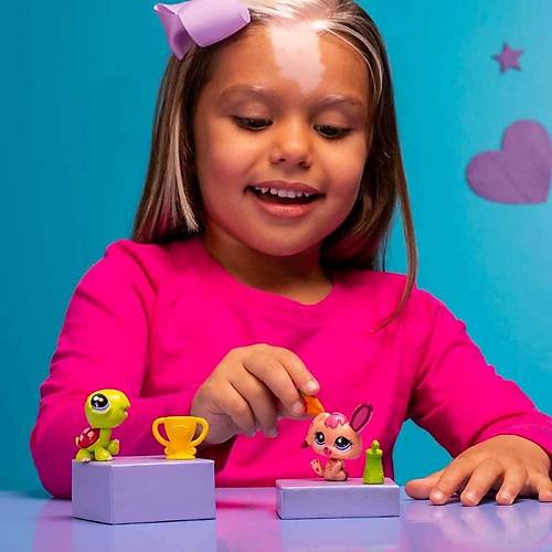 Littlest Pet Shop Miniler 2?li Figr Seti 94&95 Kaplumbaa ve Tavan