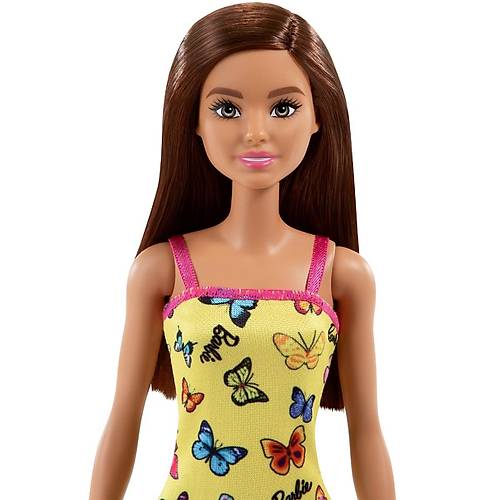 Barbie k Barbie Bebekler Sar Kelebekli Elbise