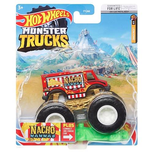 Hot Wheels Monster Trucks Arabalar 1:64 Nacho Mammas