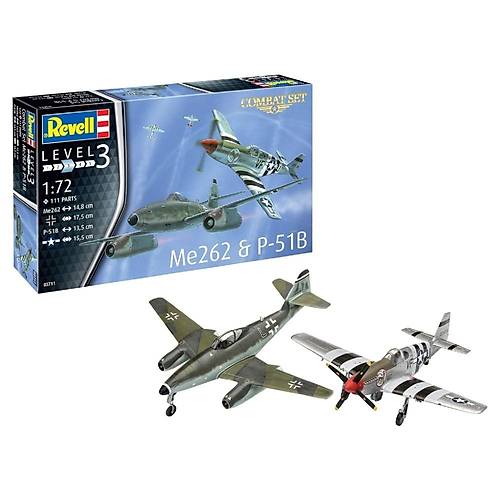 Revell 1:72 Me262 & P-51B