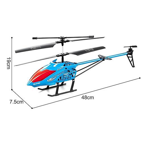 Lead Honor LH-1601 Uzaktan Kumandal 3.5 CH Byk Helikopter 48 Cm Mavi