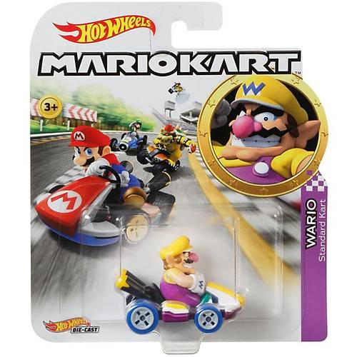 Hot Wheels Mario Kart Karakter Aralar Wario