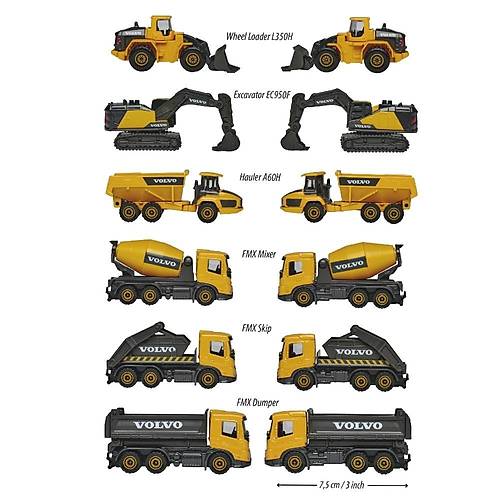 Majorette Volvo Construction Series Fmx Tipper