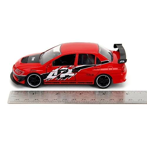 Jada 253202019 Fast & Furious 2'li Paket | 2006 Mitsubishi Lancer Evo IX & Brian's 2002 Nissan Skyline GTR R34 Model Arabalar