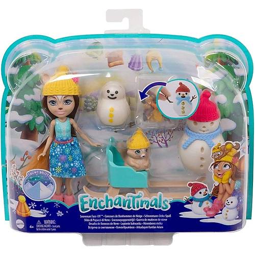 Enchantimals Sharlotte Squirrel & Walnut Arkadam Kardan Adam