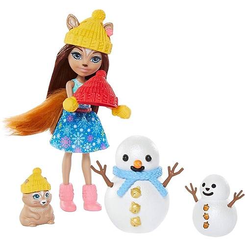 Enchantimals Sharlotte Squirrel & Walnut Arkadam Kardan Adam