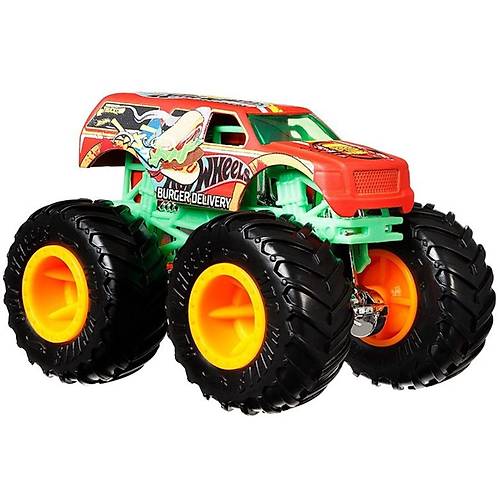 Hot Wheels Monster Trucks Arabalar 1:64 Burger Delivery