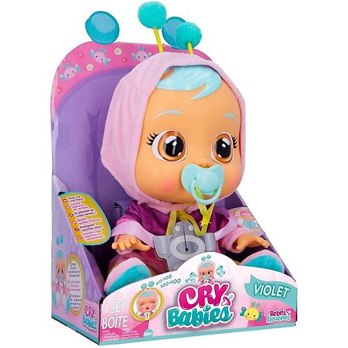 Cry Babies Alayan Bebekler S6 Violet