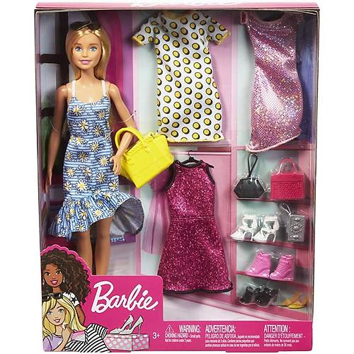 Barbie'nin Kyafet Kombinleri Oyun Seti